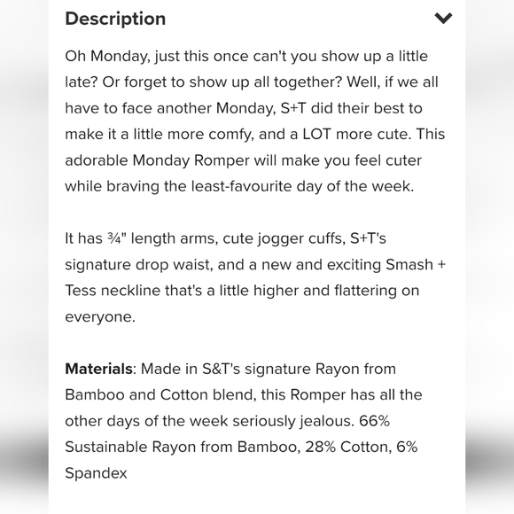 Smash +  Tess The Monday Romper Slay Grey Size Small - Picture 5 of 12